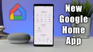 Full Tour of the NEW Google Home App [upl. by Atekahs]