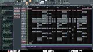 POP SMOKE  DREAMING FL STUDIO REMAKE FLP DOWNLOAD  DECONSTRUCTED [upl. by Lynnett]