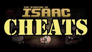 The Binding of Isaac Rebirth CHEATS  Unlimited HealthBombs  More [upl. by Anhcar]