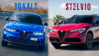 Alfa Romeo Tonale Vs Alfa Romeo Stelvio Facts [upl. by Winni]