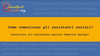 Come comunicano gli assistenti sociali [upl. by Ibed531]