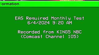 EAS Required Monthly Test 642024 [upl. by Ahsilla]