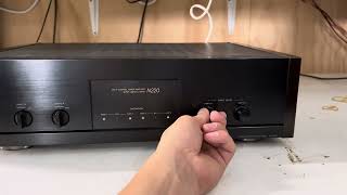 Sony TAN220 Stereo Power Amplifier [upl. by Ilak204]