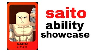 saito showcase death ball [upl. by Ogdan749]