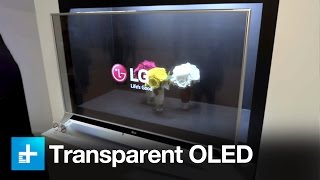 Exclusive look at LGs Transparent OLED and more at CES 2017 [upl. by Greer71]