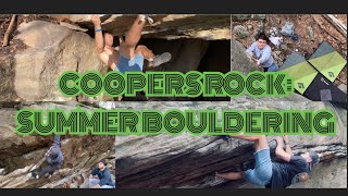 Coopers Rock Summer Bouldering 2021 [upl. by Kwabena]