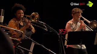 Trombone Ensemble Nabou Claerhout — Slide Unit live at Jazzahead [upl. by Odnolor]