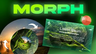 💞 PowerPoint MORPH TRANSITION Tutorial 💞  Free Slides 🔥 [upl. by Nosreg]