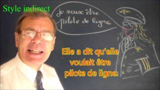 Français grammaire  Discours direct et indirect – facile 6ème 5ème [upl. by Egroej982]