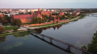 Malbork Castle  Drone view  2024 [upl. by Siekram]