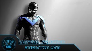 Batman Arkham City  Natural Selection  Predator map 3 As NightWing  13749 [upl. by Adner]