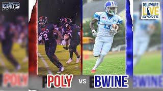 Polytech visits Brandywine Football LIVE from Brandywine [upl. by Kalagher]