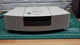 Bose Wave Radio  CD Player Model AWRC1P DEMO [upl. by Subak]