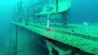 Diving the Hermenegildo Capelo Frigate at the Ocean Revival Park [upl. by Allista]