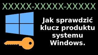 Jak sprawdzić klucz produktu systemu Windows XP Vista 7 8 10 [upl. by Shellie]