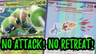 Eiscue Spidops Combo FREEZES Your Opponent Pokemon TCG Live [upl. by Valencia]