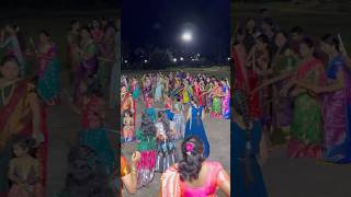 Bathukamma celebrations🪷🪷🎉🔥 2024 bathukamma subscribe shorts viral [upl. by Deloris]