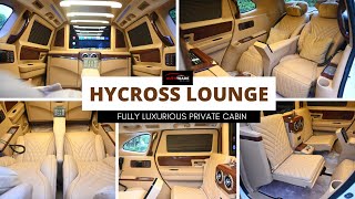 1 in India  Innova Hycross Premium Lounge Modification with HighLevel Comfort amp Amazing Features [upl. by Anaiek605]