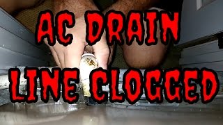 AC Drain Line Clogged [upl. by Okika884]