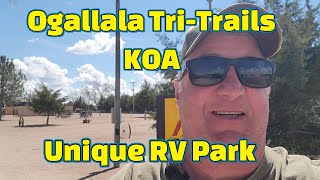 KOA Ogallala TriTrails RV Park Review [upl. by Ahkos898]