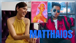 Catriona Gray REACTIONS on MATTHAIOS Song titled CATRIONA [upl. by Daub]