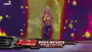 Rosa Mendes Entrance [upl. by Eenttirb]