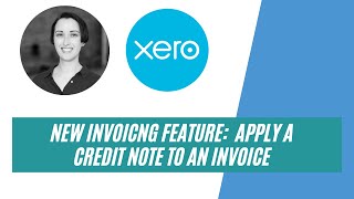 How To Apply A Credit Note to An Invoice in Xero Using Xeros New Invoicing Feature Short [upl. by Assiralk]