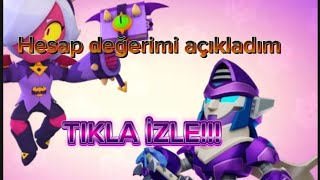 HESAP DEĞERİMİ AÇIKLADIMMM ☠️ [upl. by Nahsyar]