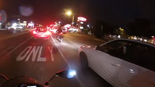 Motorcycle VS CarROAD RAGE TURNS VIOLENT [upl. by Holcman]