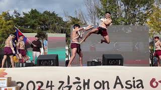 마치 영화 속 한 장면처럼 펼쳐지는 짜릿한 무에타이 공연 An exciting Muay Thai performance [upl. by Mcdonald]