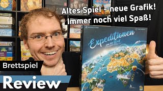 Expeditionen um die Welt – Brettspiel – Review und Regelerklärung [upl. by Navonod]