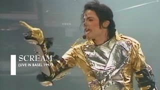 Michael Jackson  quotScreamquot live in Basel 60fps [upl. by Smoht889]