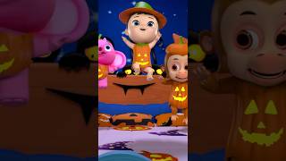 Five Little Pumpkins shorts cartoonvideos nurseryrhymes happyhalloween [upl. by Herriott536]