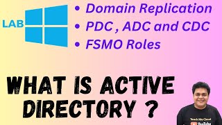 What is Active Directory  Define the work of FSMO Roles [upl. by Anoval131]