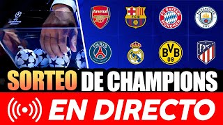 🚨📺 SORTEO DE CUARTOS DE FINAL Y SEMIFINAL DE LA CHAMPIONS [upl. by Chap]