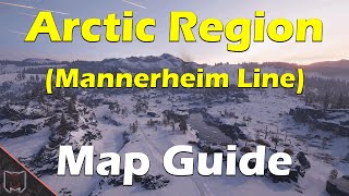 Arctic Region  Mannerheim Line Map Guide  Tactics ♦ World of Tanks [upl. by Llerdna895]