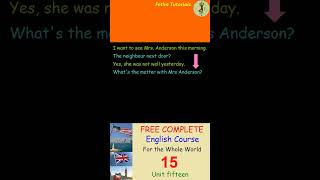 Lesson 15  FREE and COMPLETE English Course for the Whole World [upl. by Goode298]