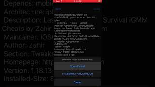 Installing amp Injecting deb files on iOS via Safari amp iGameGod [upl. by Batsheva]