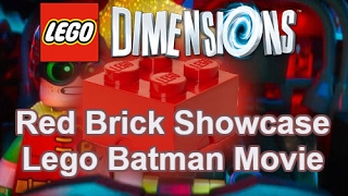 LEGO Batman Movie Red Brick Feature Lego DIMENSIONS [upl. by Auqinat]