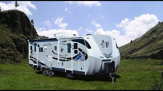 Quick Tour of The New Arctic Fox North Fork 25Y Travel Trailer [upl. by Reffineg]