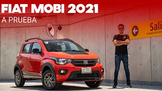 Fiat Mobi 2021 a prueba el héroe del ahorro de combustible y la agilidad en la ciudad [upl. by Ezra]