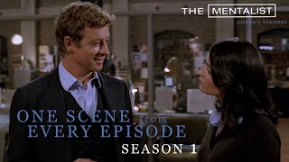 one scene from every episode jisbons version the mentalist season 1 [upl. by Noleta]