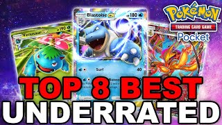 Top 8 Best UNDERRATED decks in Pokemon TCG Pocket [upl. by Helyn751]