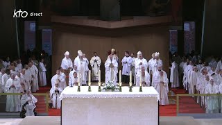 Messe internationale des Journées de Lourdes  11 février 2024 [upl. by Annay]