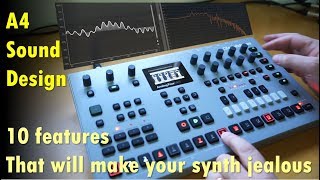 Tutorial Analog FourKeys Sound Design  10 features that will make your synth jealous [upl. by Fleisig607]