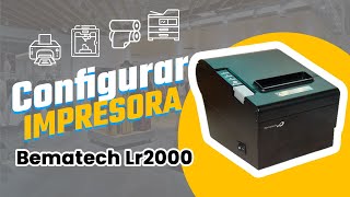 Configurar Bematech Lr2000  Windows  Sistema de Facturación [upl. by Asecnarf]