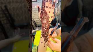 Beail style mehndi shorts ytshorts youtubeshorts Waseem mehndi expert 💞✨🥰 [upl. by Gmur]