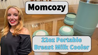 Breast Milk Storage Hack for Travel – Fresh for 24 Hours  Momcozy [upl. by Korie549]