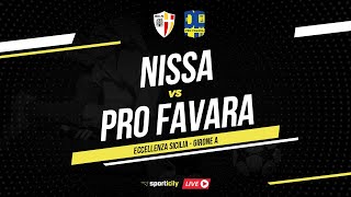 Nissa  Pro Favara LIVE  Eccellenza Sicilia  Diretta Calcio [upl. by Alvin496]