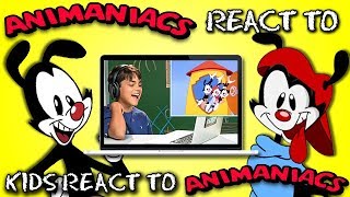 Animaniacs React To Kids React To Animaniacs [upl. by Ahterahs]